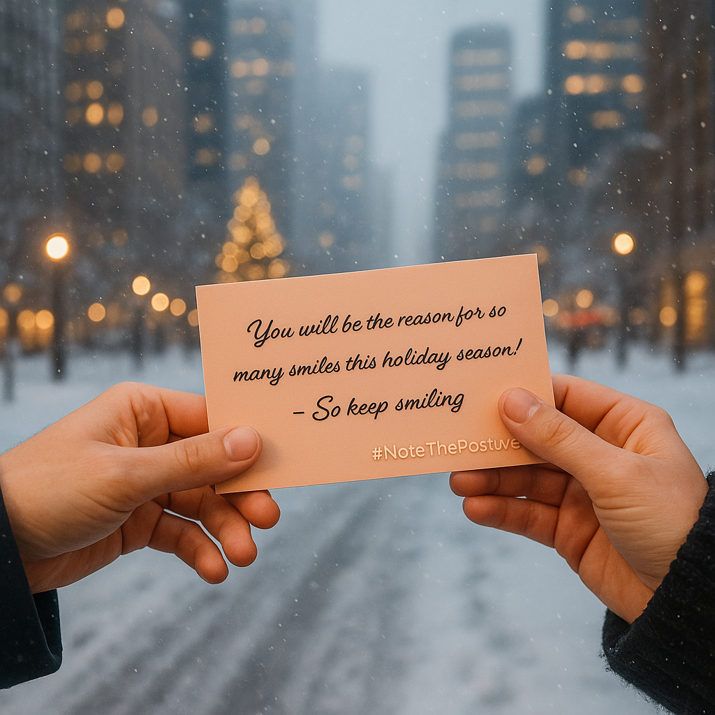 Positive Note Box - Spread Kindness, One Card at a Time