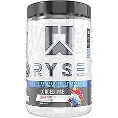 RYSE Up Supplements Loaded Pre Workout  60 Servings