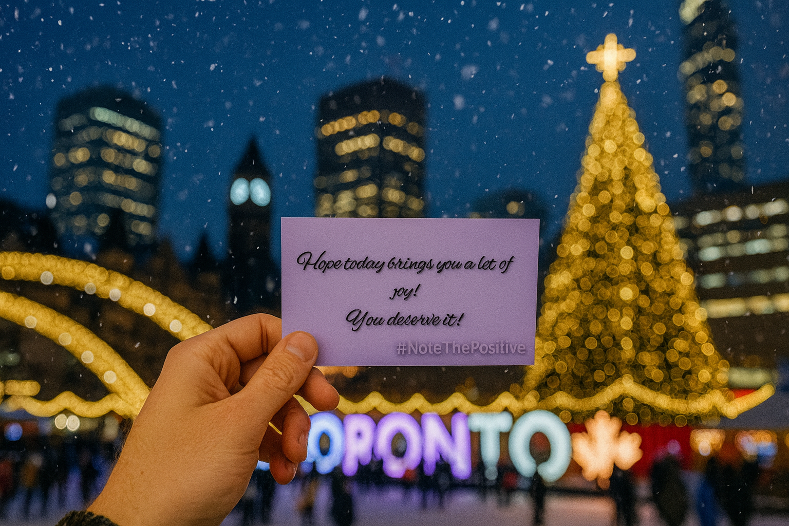 Positive Note Box - Spread Kindness, One Card at a Time