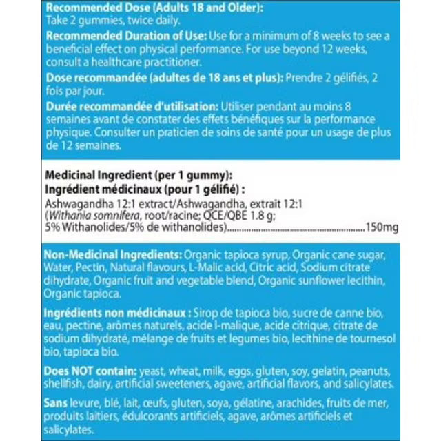 Goli Ashwagandha Gummy 60 Count