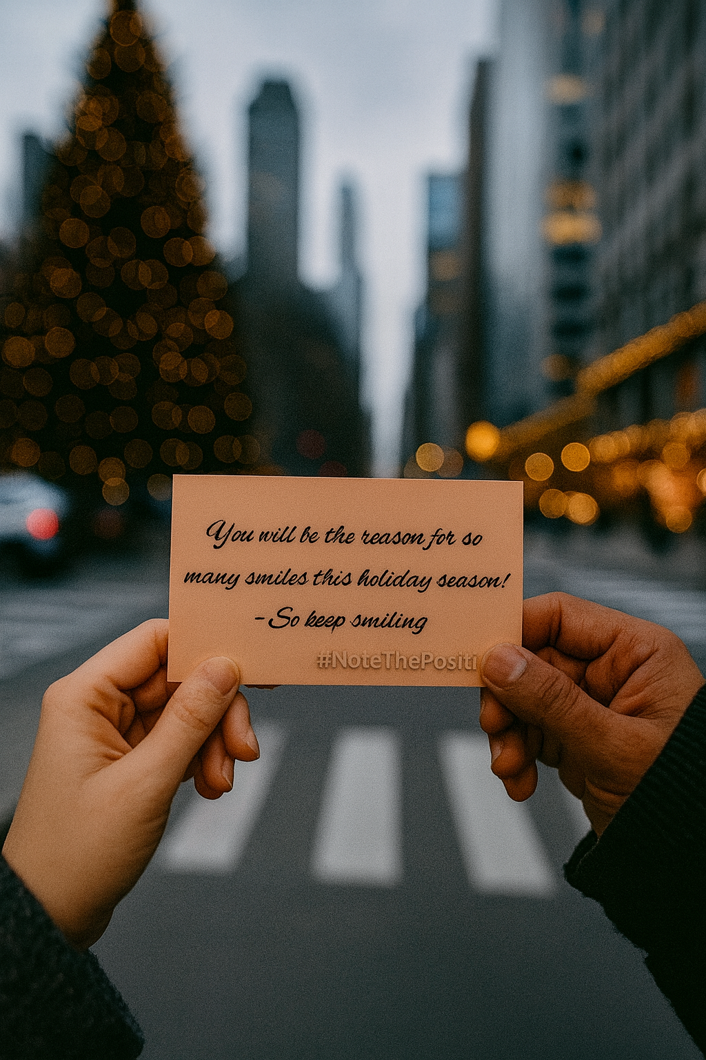 Positive Note Box - Spread Kindness, One Card at a Time