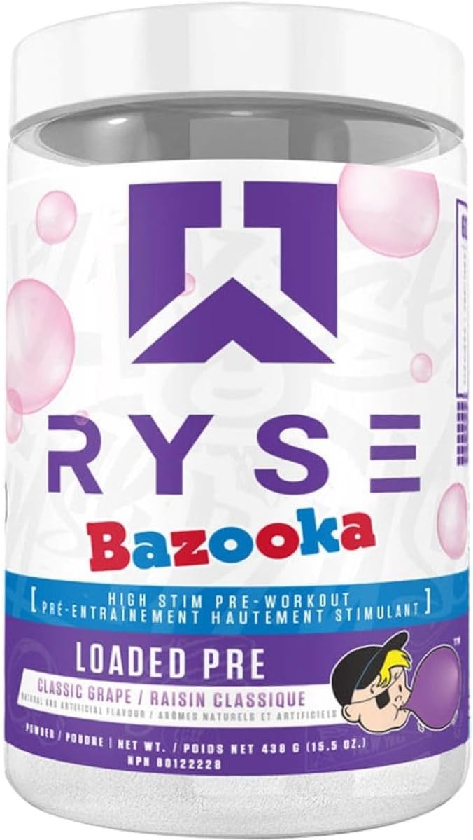 RYSE Up Supplements Loaded Pre Workout  60 Servings