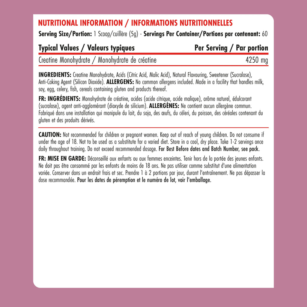 Applied Nutrition Creatine Monohydrate Blue Razz 300 g