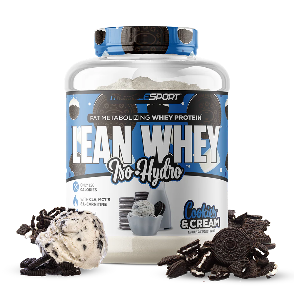 MUSCLE SPORT Lean Whey® Iso Hydro Gourmet Protein 5lb - Standard