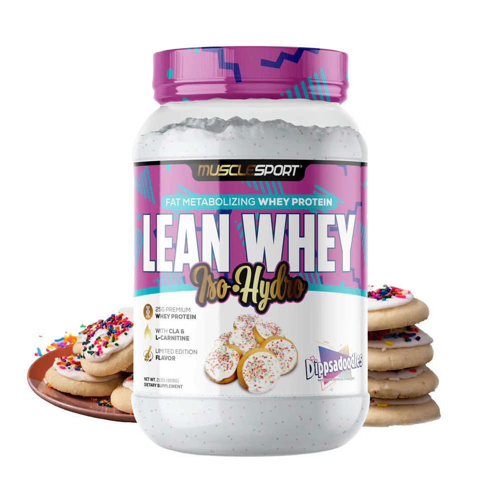 MUSCLE SPORT Lean Whey® Iso Hydro Gourmet Protein 2lb - Standard