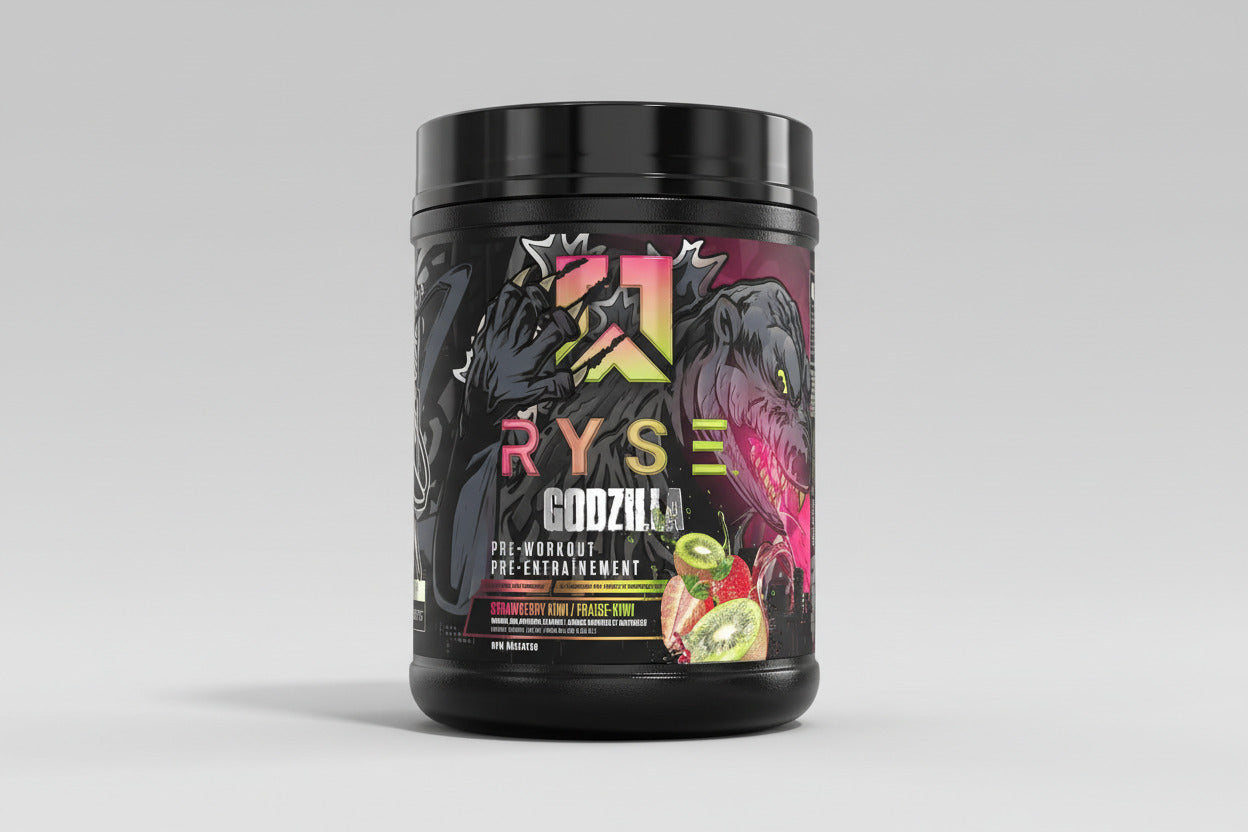 Ryse Godzilla Pre Strawberry Kiwi 20/40 Servings
