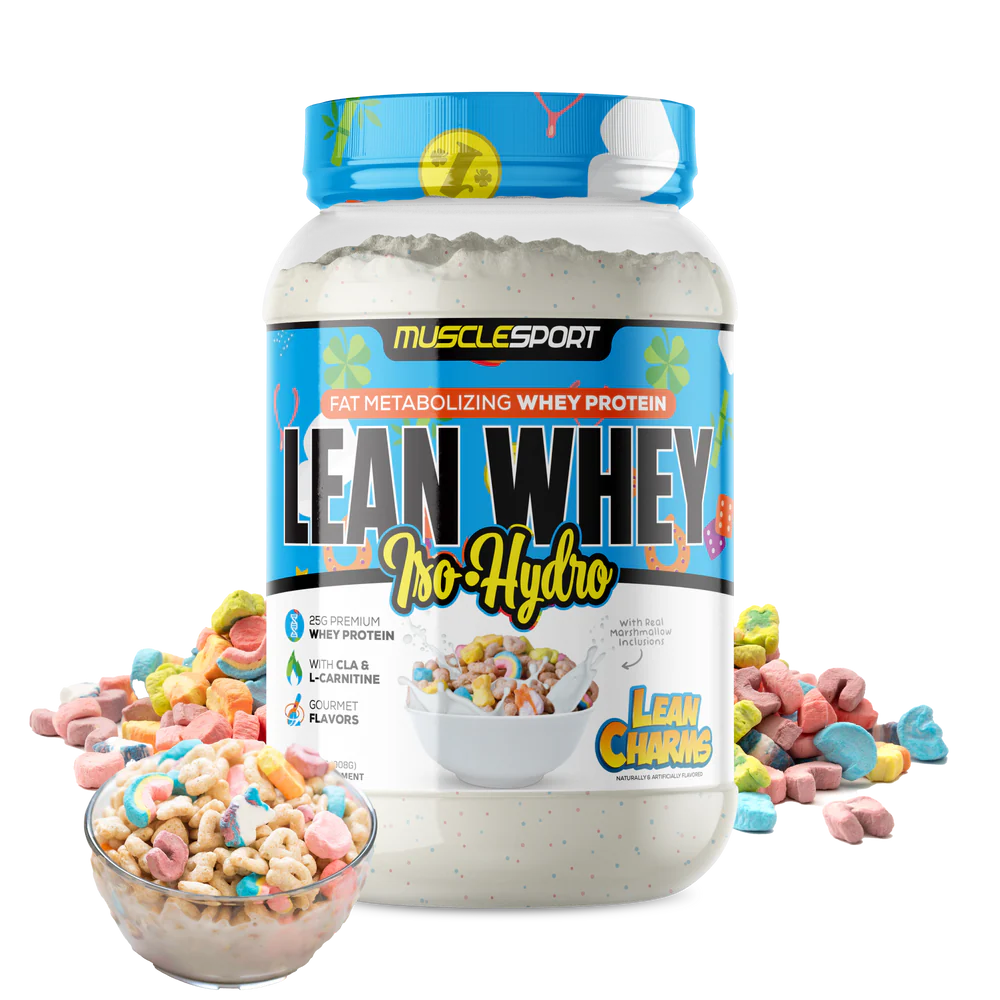 MUSCLE SPORT Lean Whey® Iso Hydro Gourmet Protein 2lb - Standard