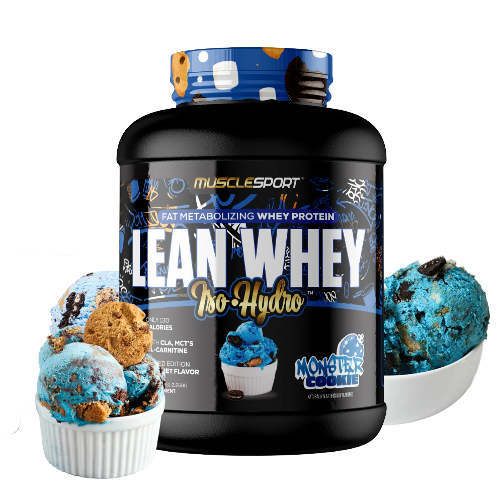 MUSCLE SPORT Lean Whey® Iso Hydro Gourmet Protein 5lb - Standard