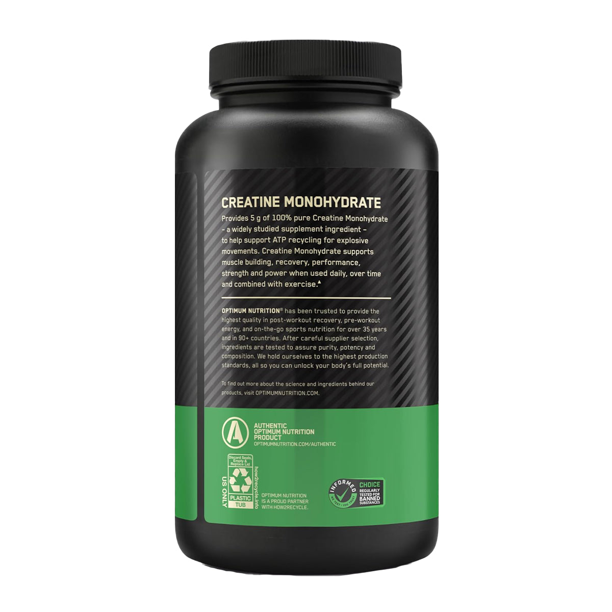 Optimum Nutrition Micronized Creatine Powder 600g