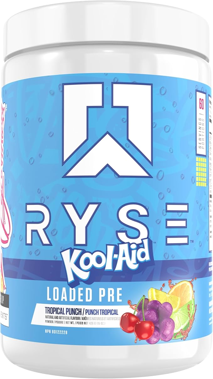 RYSE Up Supplements Loaded Pre Workout  60 Servings
