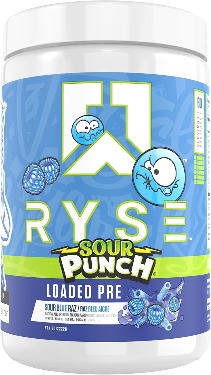 RYSE Up Supplements Loaded Pre Workout  60 Servings