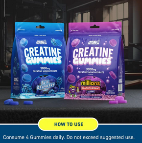 Applied Nutrition Creatine Gummies Millions Blackcurrant 80 Count