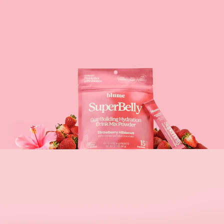 SuperBelly Strawberry Hibiscus
