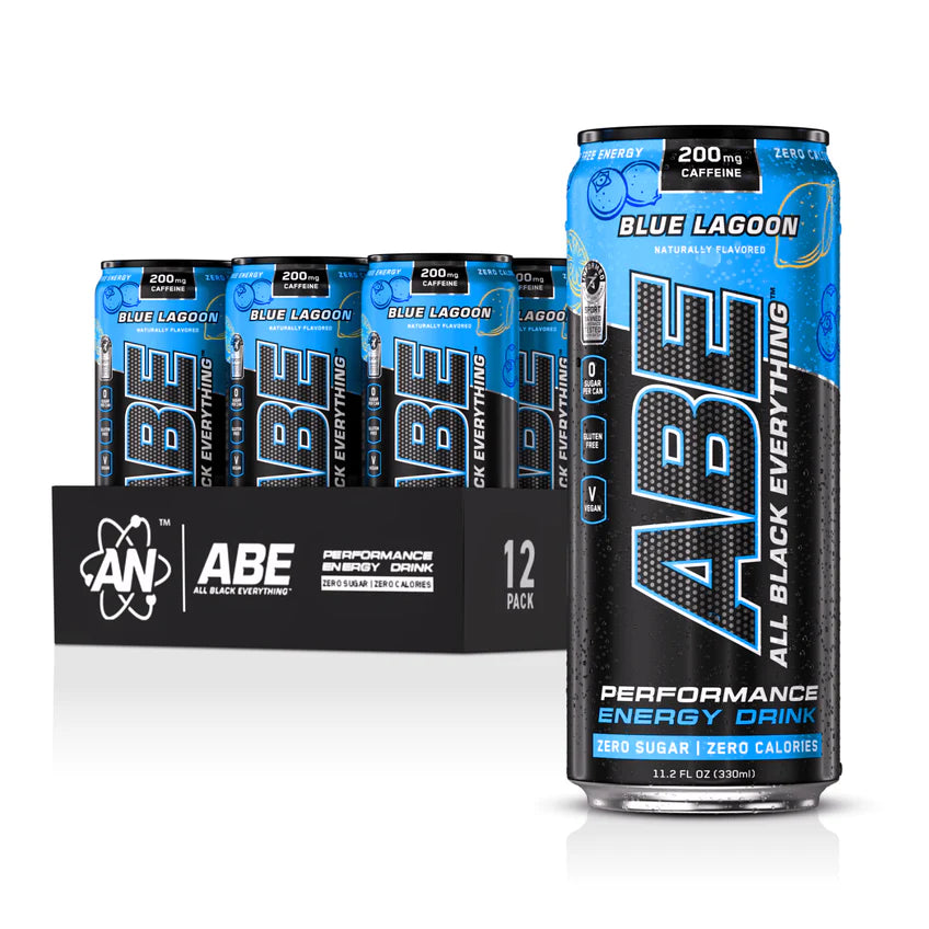 ABE Performance Pre-Workout Drink - Blue Lagoon - 12 Pack
