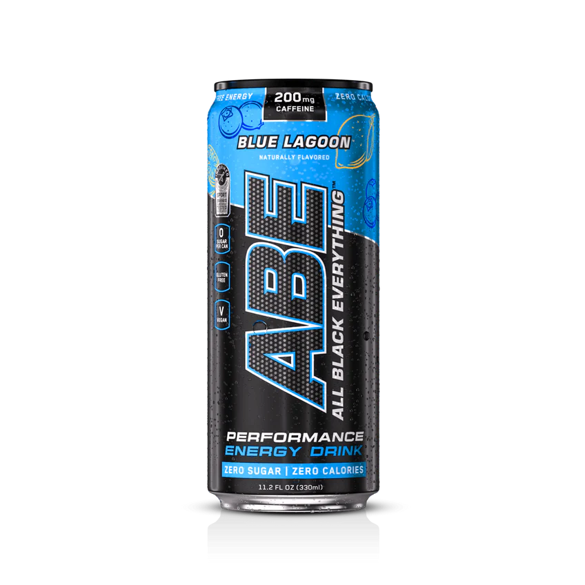 ABE Performance Pre-Workout Drink - Blue Lagoon - 12 Pack