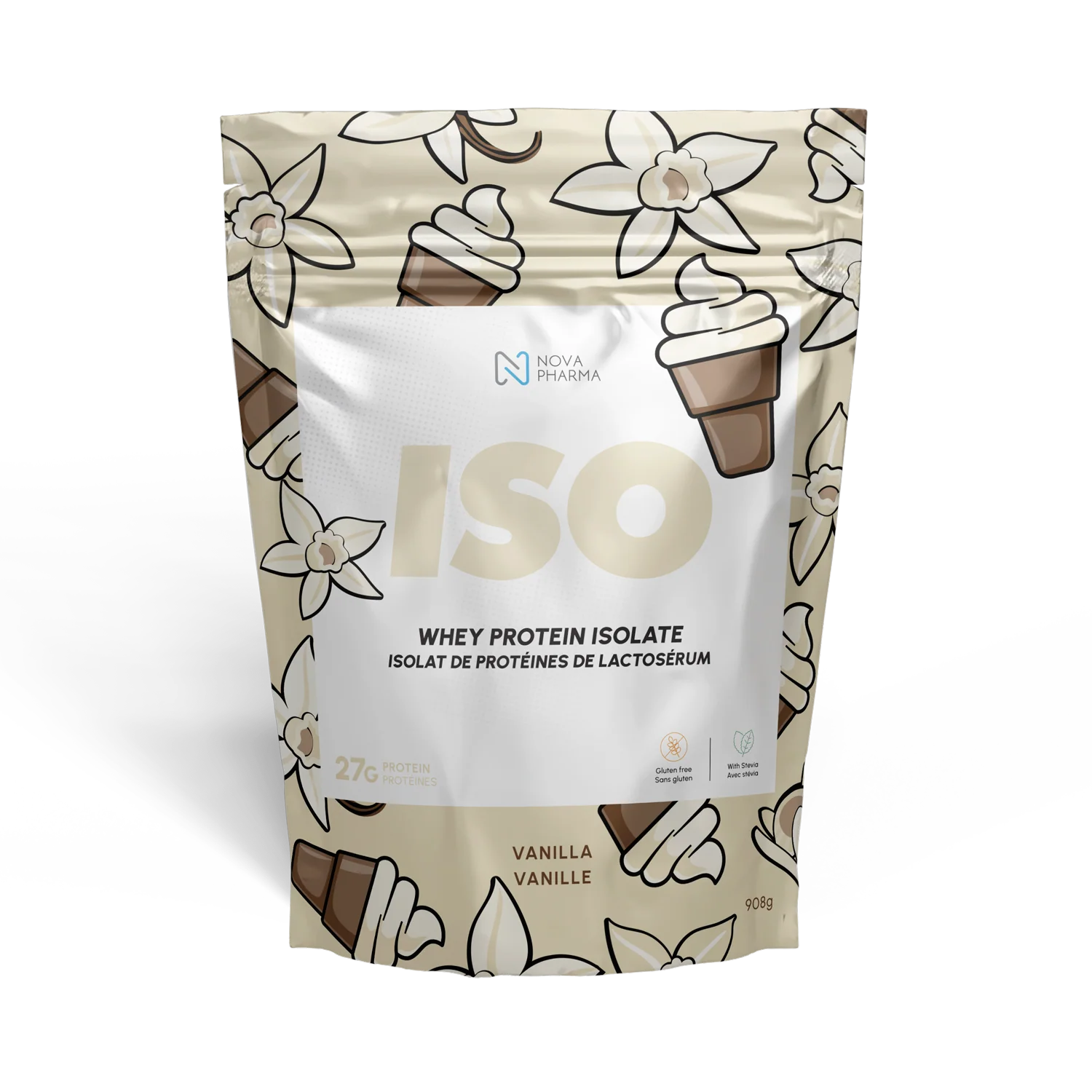 NOVA PHARMA - Iso Protein, 908g
